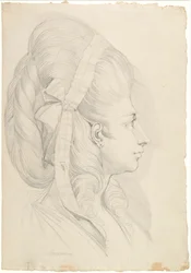 Porträt von Anna Magdalene Schweizer, geb. Hess